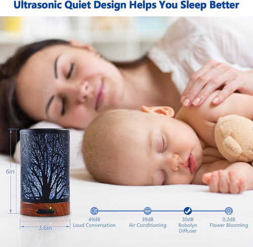 Essential oil diffuser with - essential,
