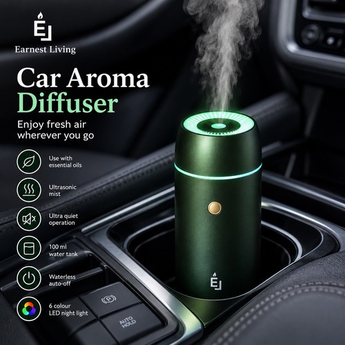 Earnest living 100ml car - earnest,